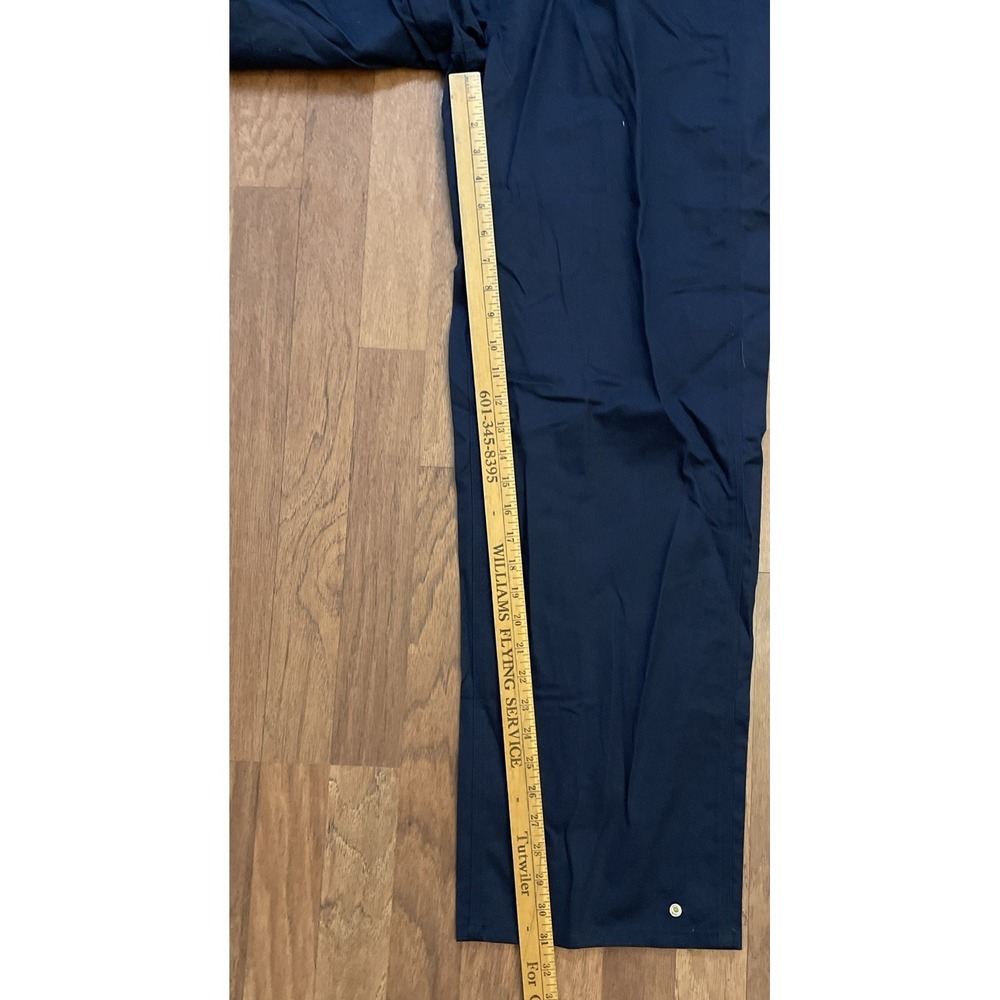 WALLS Master Made 44 Tall Coveralls Long Sleeve Blue 100% Cotton New with Tag - Picture 8 of 8